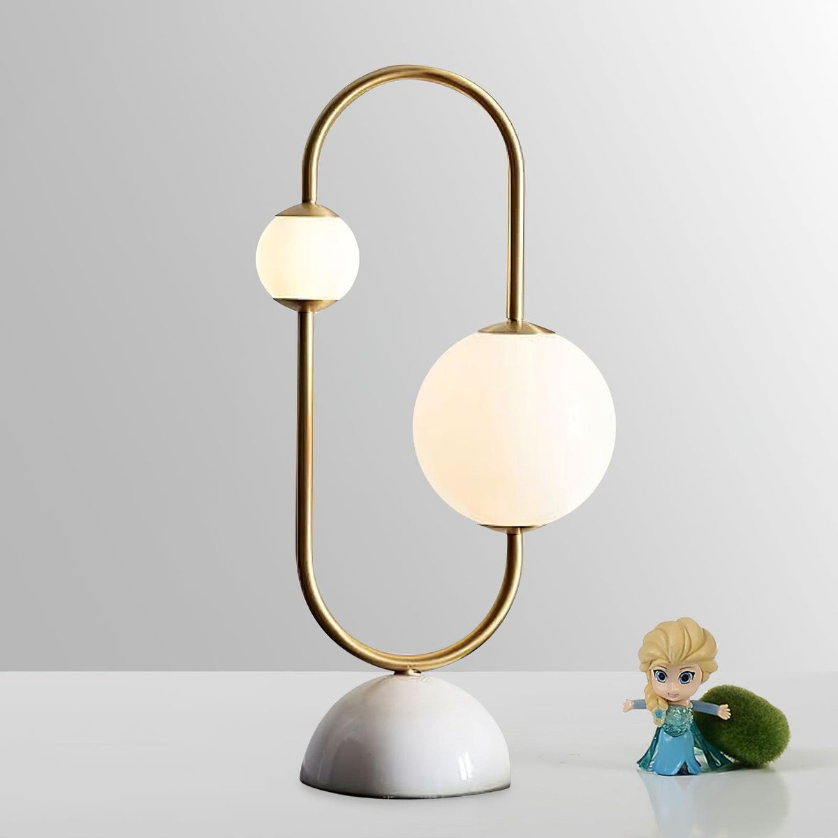 Martha Table Lamp by Tavilume - marble medium table lamp, view 2