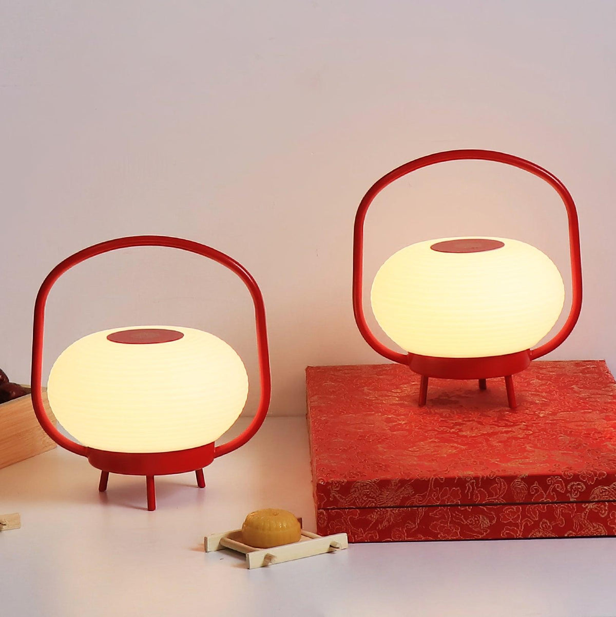 Masker Portable USB-Powered Table Lamp by Tavilume - iron small table lamp, view 2