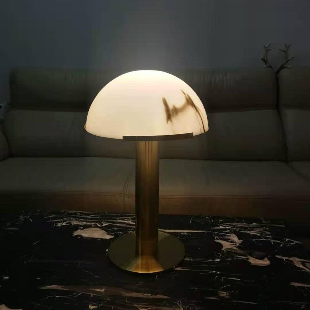 Elegance Alabaster Table Lamp by Tavilume - alabaster medium table lamp, view 31
