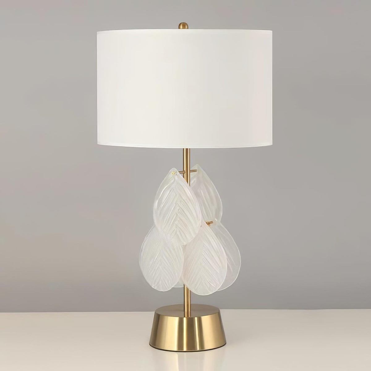 Melania Table Lamp by Tavilume - glass large table lamp, view 7