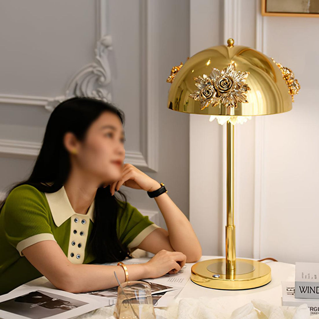 Meni USB-Powered Table Lamp by Tavilume - crystal medium table lamp, view 12