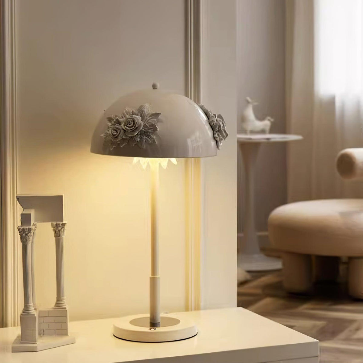 Meni USB-Powered Table Lamp by Tavilume - crystal medium table lamp, view 18