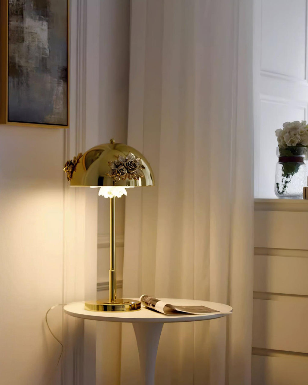 Meni USB-Powered Table Lamp by Tavilume - crystal medium table lamp, view 25