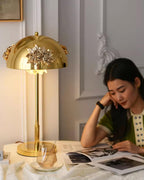 Meni USB-Powered Table Lamp by Tavilume - crystal medium table lamp, view 26