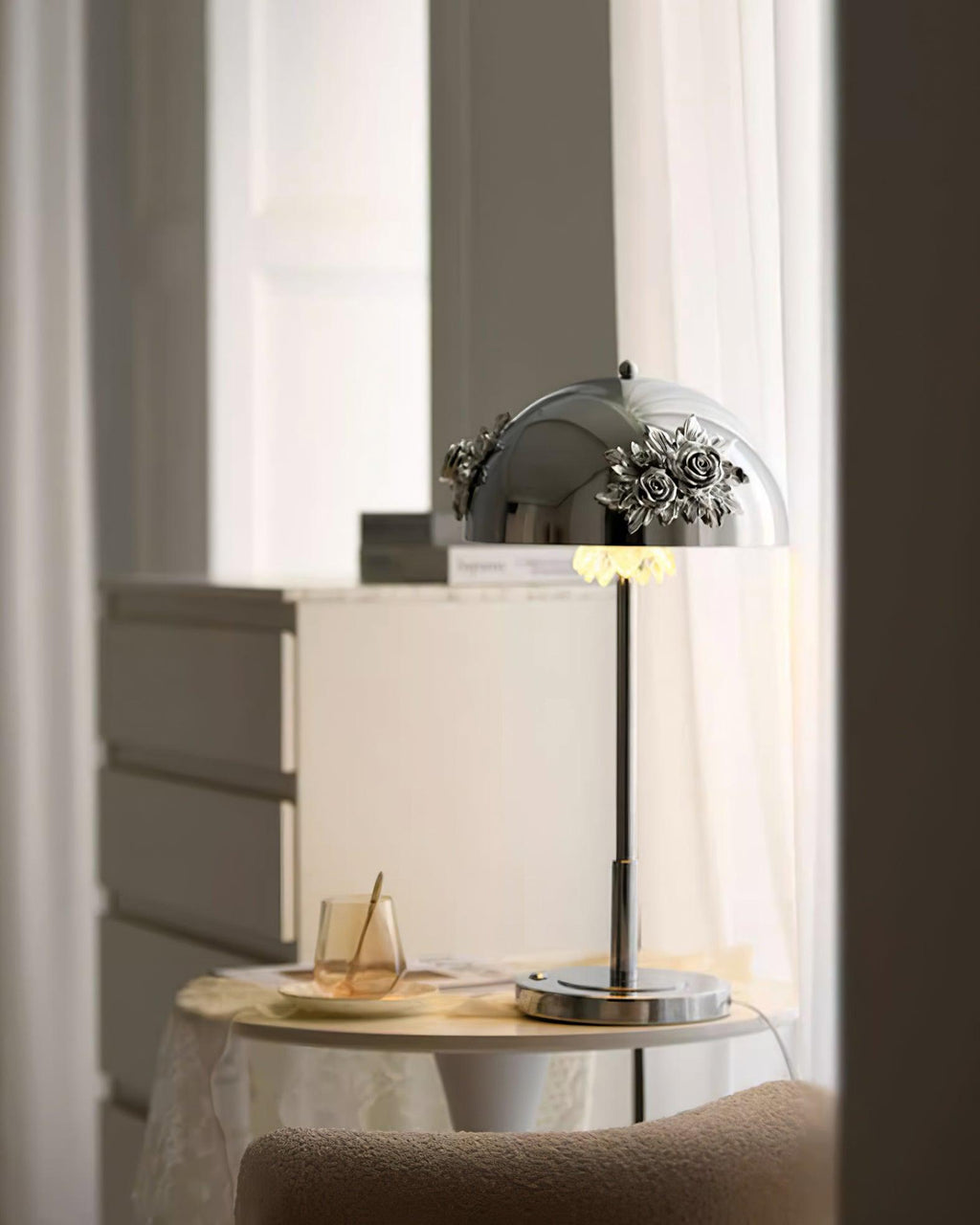 Meni USB-Powered Table Lamp by Tavilume - crystal medium table lamp, view 28