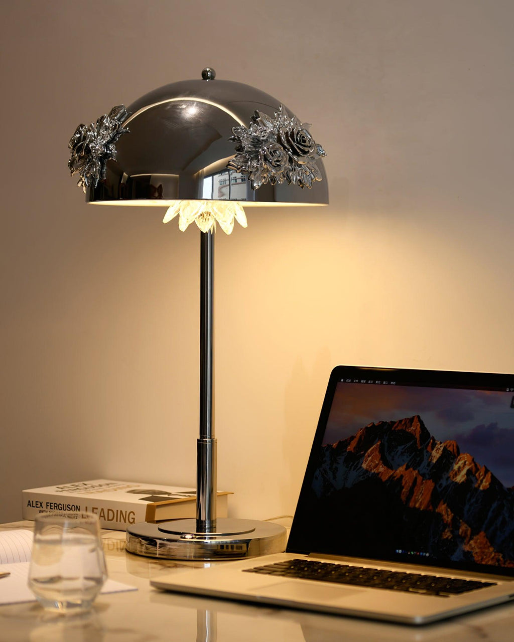 Meni USB-Powered Table Lamp by Tavilume - crystal medium table lamp, view 6