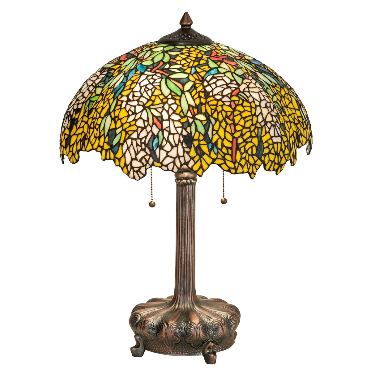 Laburnum Table Lamp by Tavilume - glass medium table lamp, view 1