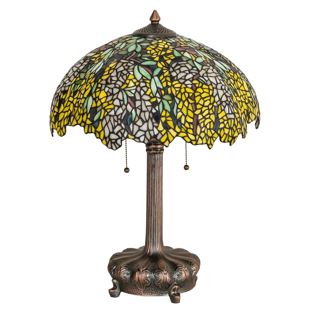 Laburnum Table Lamp by Tavilume - glass medium table lamp, view 2