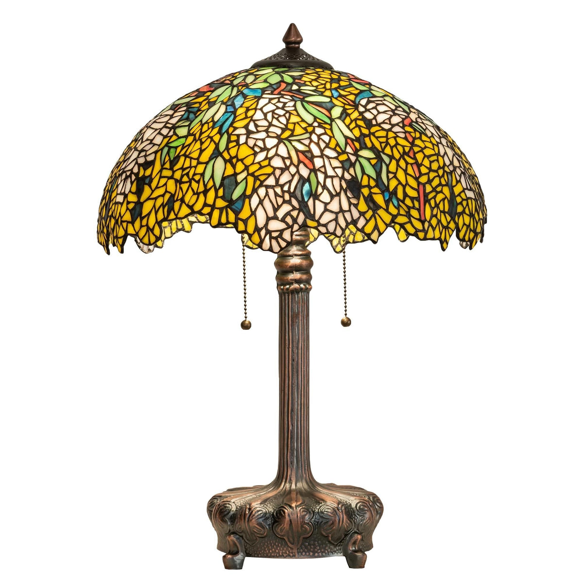Laburnum Table Lamp by Tavilume - glass medium table lamp, view 3