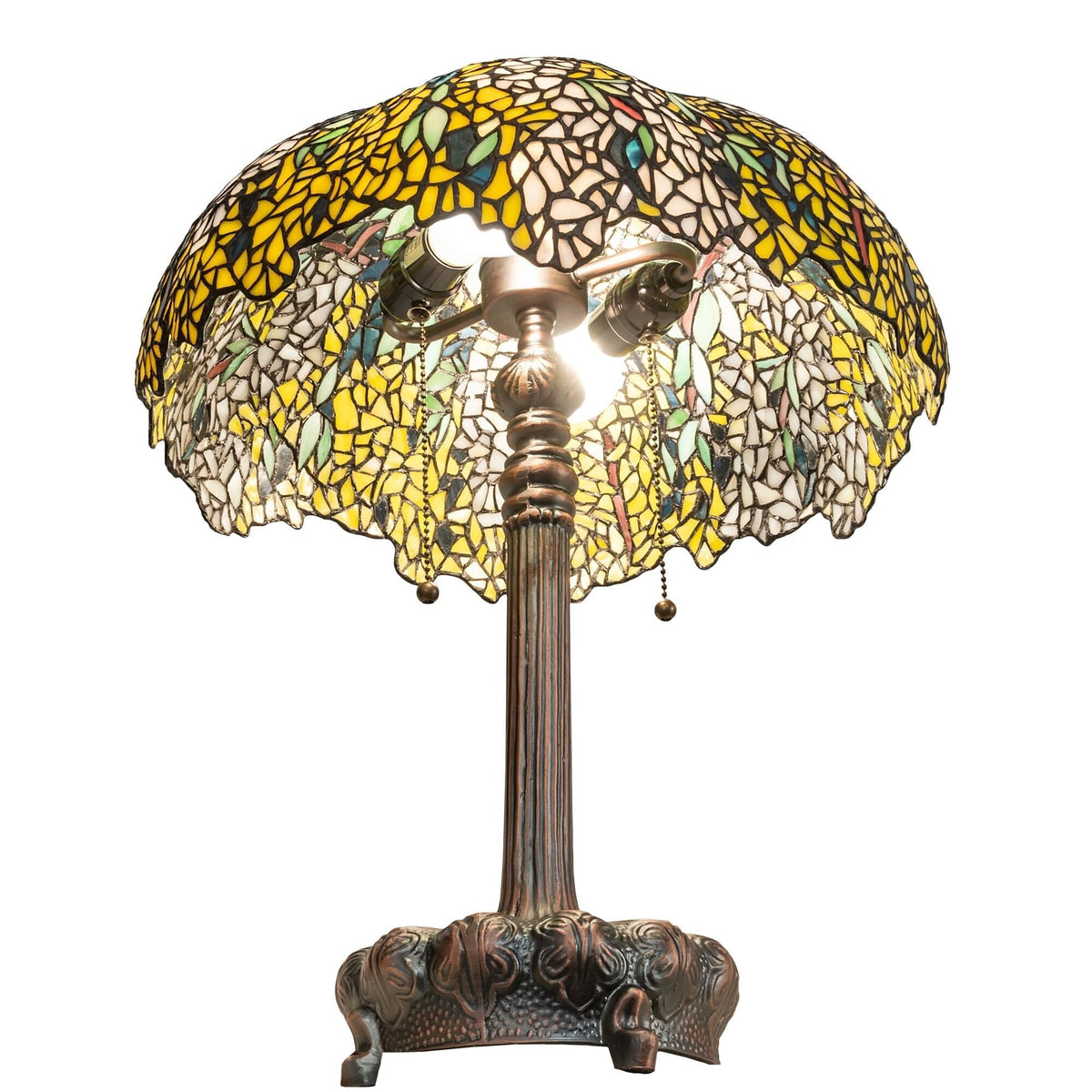 Laburnum Table Lamp by Tavilume - glass medium table lamp, view 4