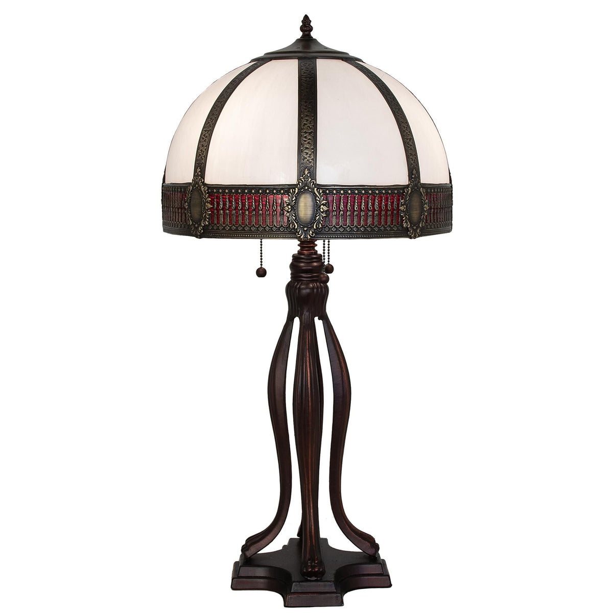 Gothic 31 Inch Table Lamp by Tavilume - glass large table lamp, view 4