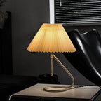 Levitate Pleated Table Lamp by Tavilume - fabric medium table lamp, view 2