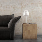 Penumbra Table Lamp by Tavilume - glass medium table lamp, view 6