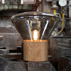 Bois Table Lamp by Tavilume - glass medium table lamp, view 34