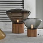 Bois Table Lamp by Tavilume - glass medium table lamp, view 38