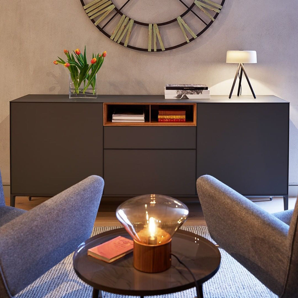 Bois Table Lamp by Tavilume - glass medium table lamp, view 31