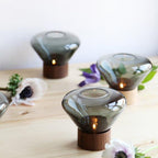 Bois Table Lamp by Tavilume - glass medium table lamp, view 12