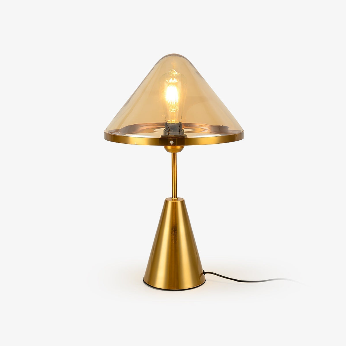 Mushroom Table Lamp by Tavilume - glass medium table lamp, view 1