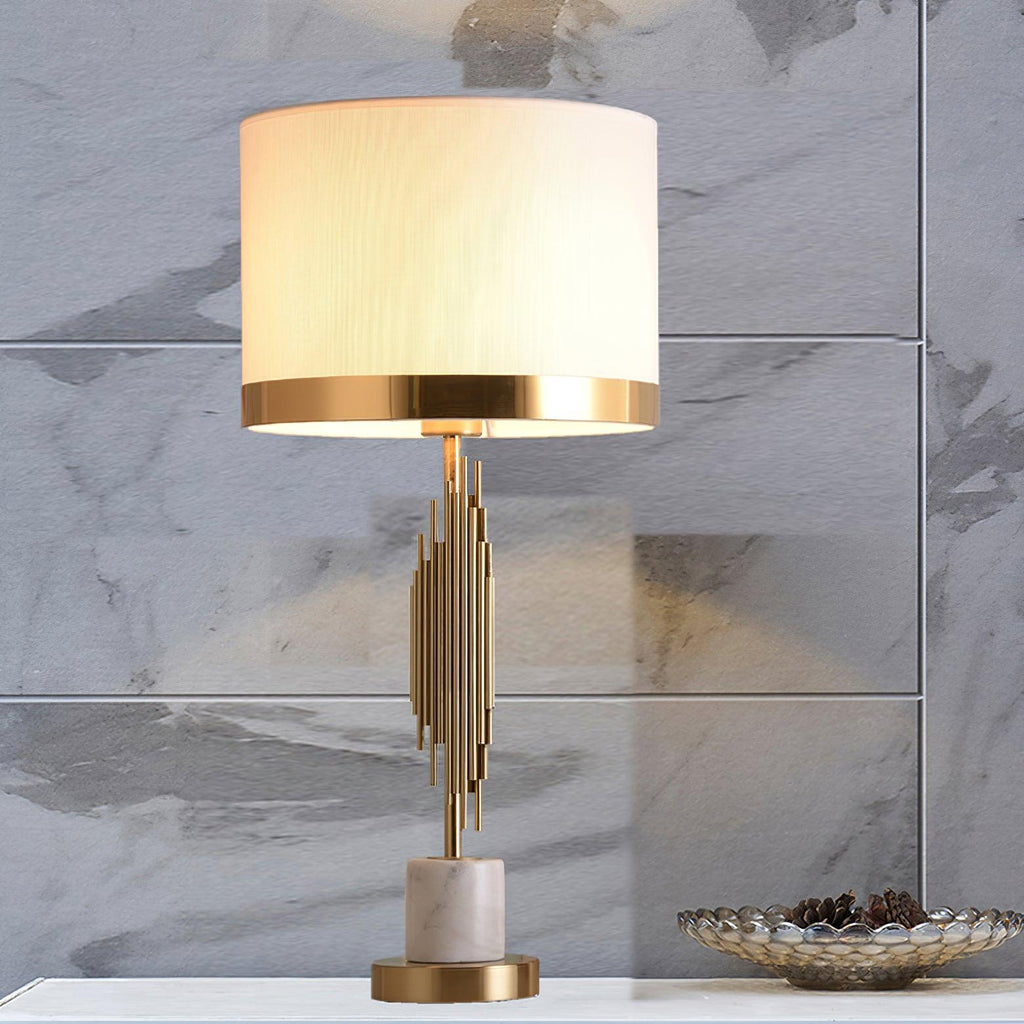 Myrano Table Lamp by Tavilume - marble large table lamp, view 6