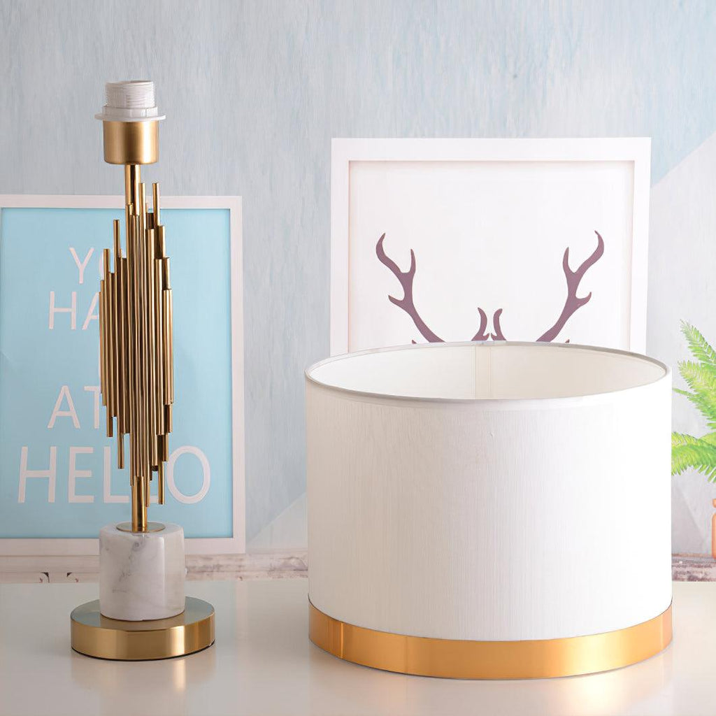 Myrano Table Lamp by Tavilume - marble large table lamp, view 9