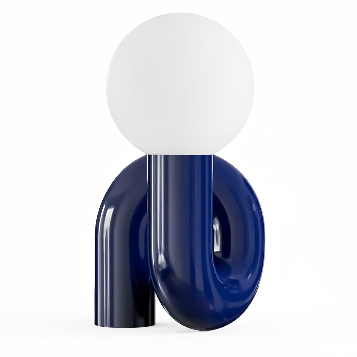 Playful N Shape Table Lamp by Tavilume - glass medium table lamp, view 22