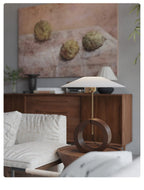 Neris Table Lamp by Tavilume - wood medium table lamp, view 4
