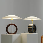 Neris Table Lamp by Tavilume - wood medium table lamp, view 8