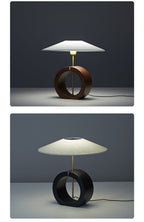 Neris Table Lamp by Tavilume - wood medium table lamp, view 10