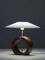 Neris Table Lamp by Tavilume - wood medium table lamp, view 11