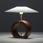 Neris Table Lamp by Tavilume - wood medium table lamp, view 12