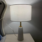 Norrington Table Lamp by Tavilume - marble medium table lamp, view 2