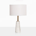 Norrington Table Lamp by Tavilume - marble medium table lamp, view 8