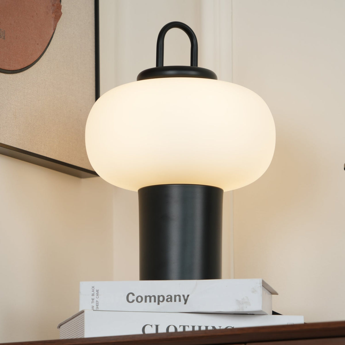 Nox Table Lamp by Tavilume - glass small table lamp, view 22