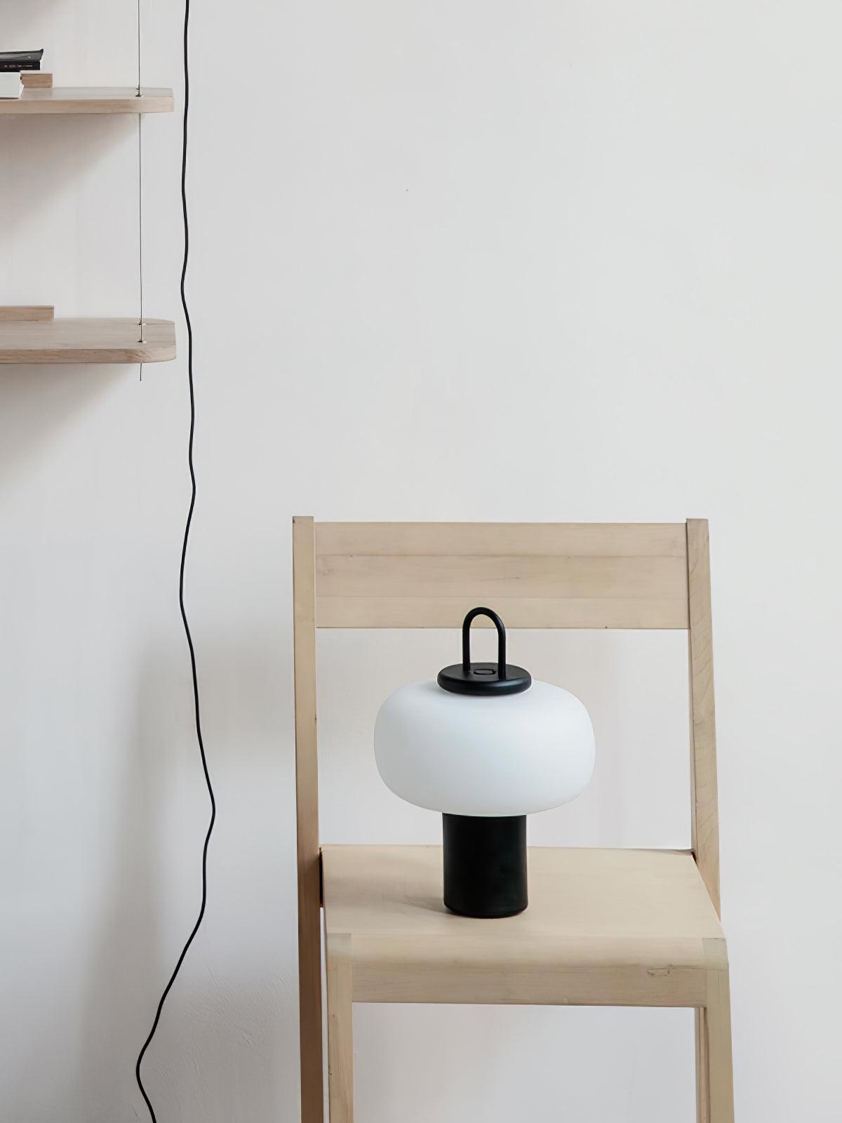 Nox Table Lamp by Tavilume - glass small table lamp, view 17