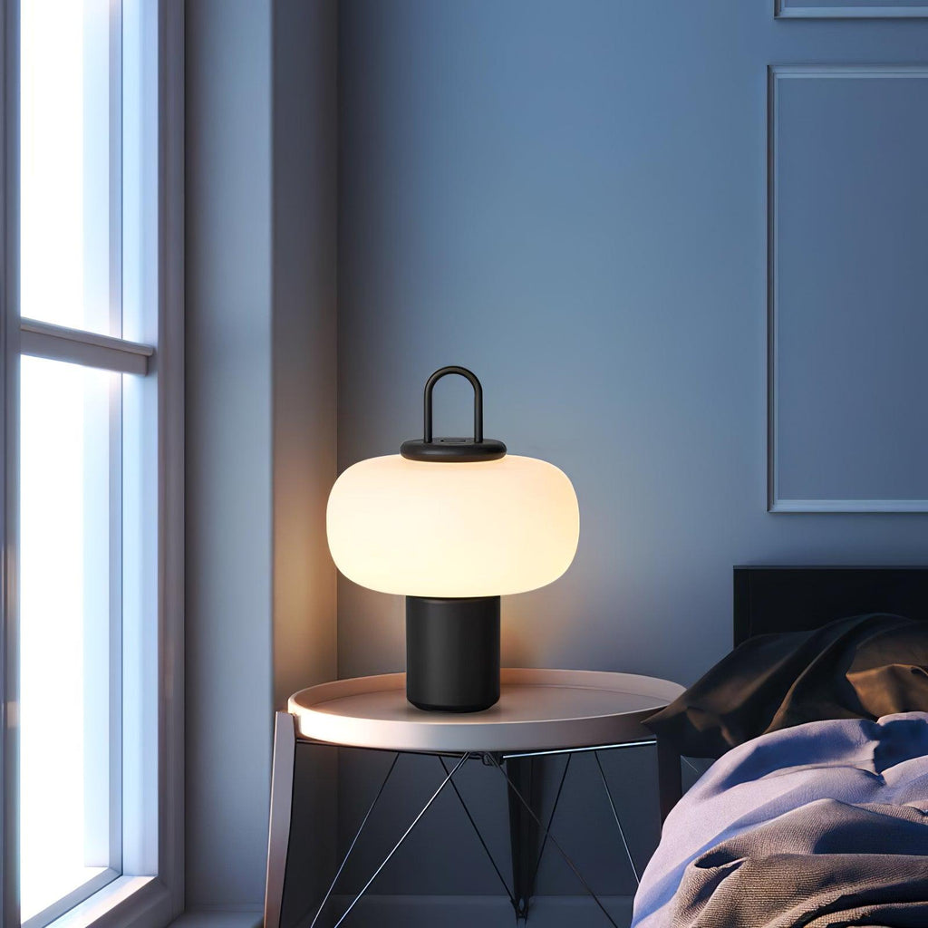 Nox Table Lamp by Tavilume - glass small table lamp, view 19