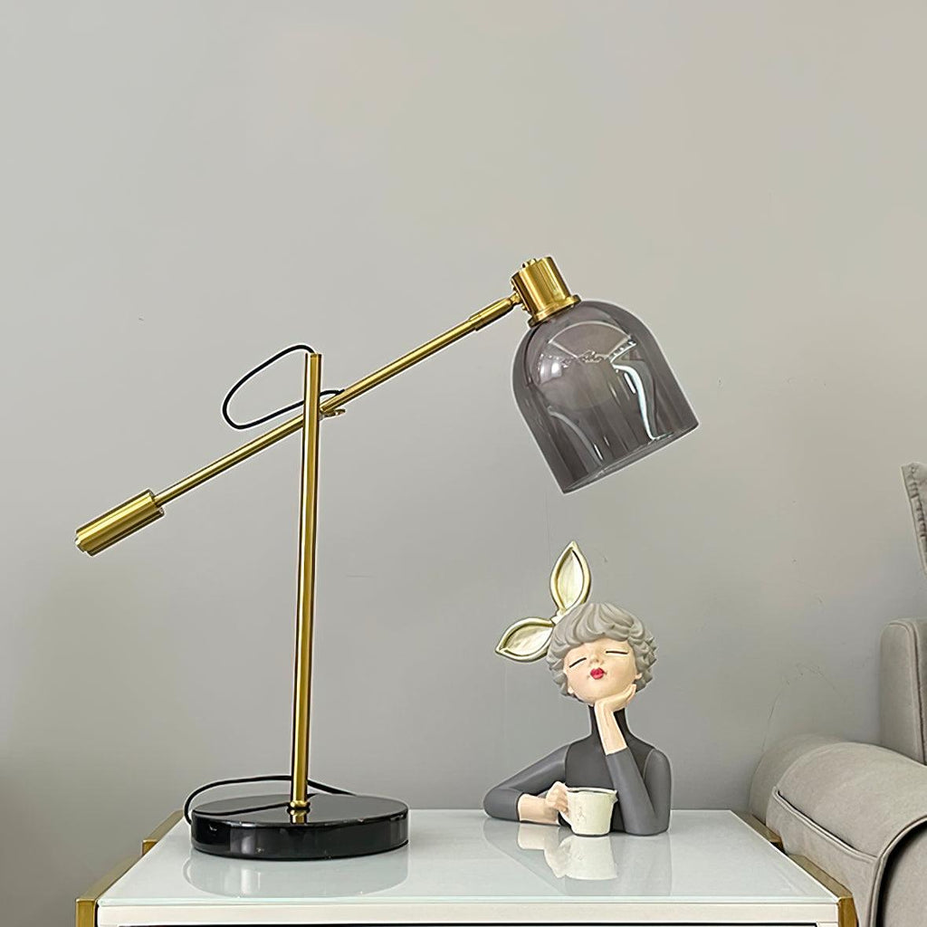 Nyos Table Lamp by Tavilume - marble large table lamp, view 11