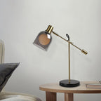 Nyos Table Lamp by Tavilume - marble large table lamp, view 7