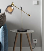 Nyos Table Lamp by Tavilume - marble large table lamp, view 6