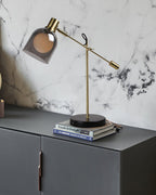 Nyos Table Lamp by Tavilume - marble large table lamp, view 8