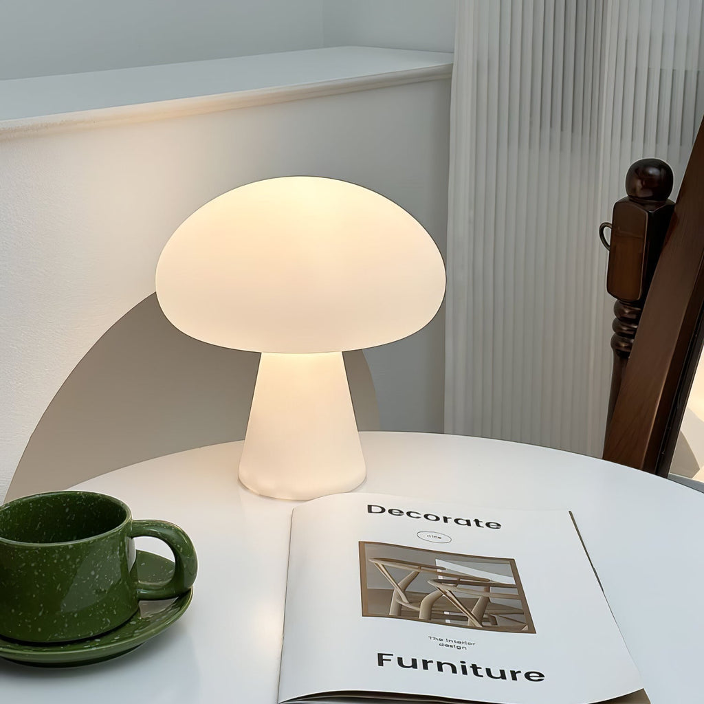 Obello Portable USB-Powered Table Lamp by Tavilume - glass small table lamp, view 6