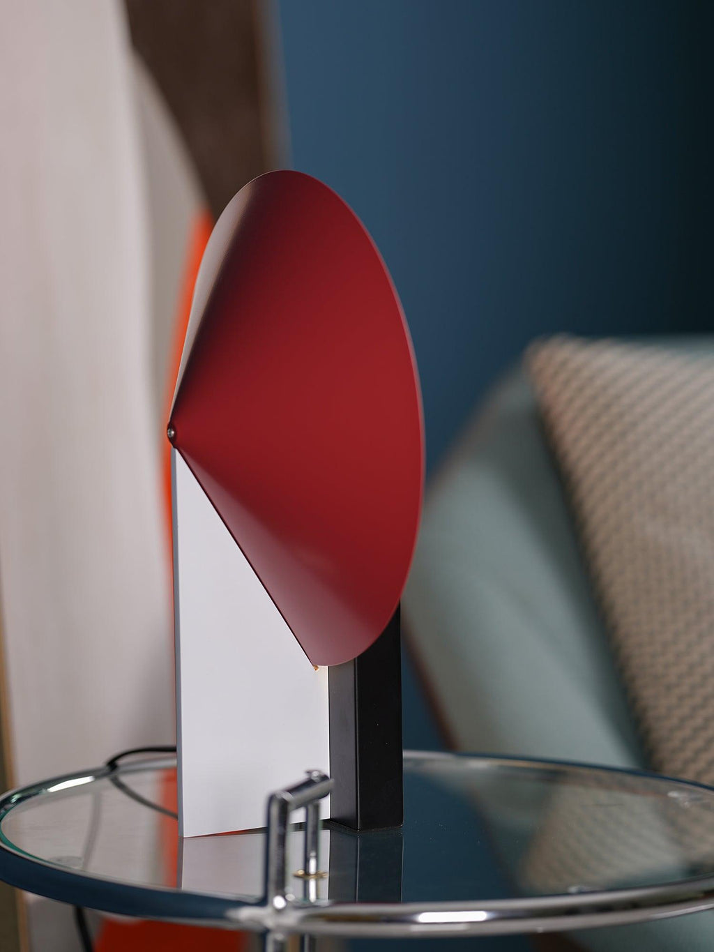 Orbe Table Lamp by Tavilume - iron medium table lamp, view 8