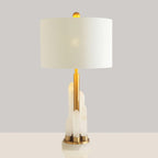 Orbit Metal Table Lamp by Tavilume - alabaster large table lamp, view 2