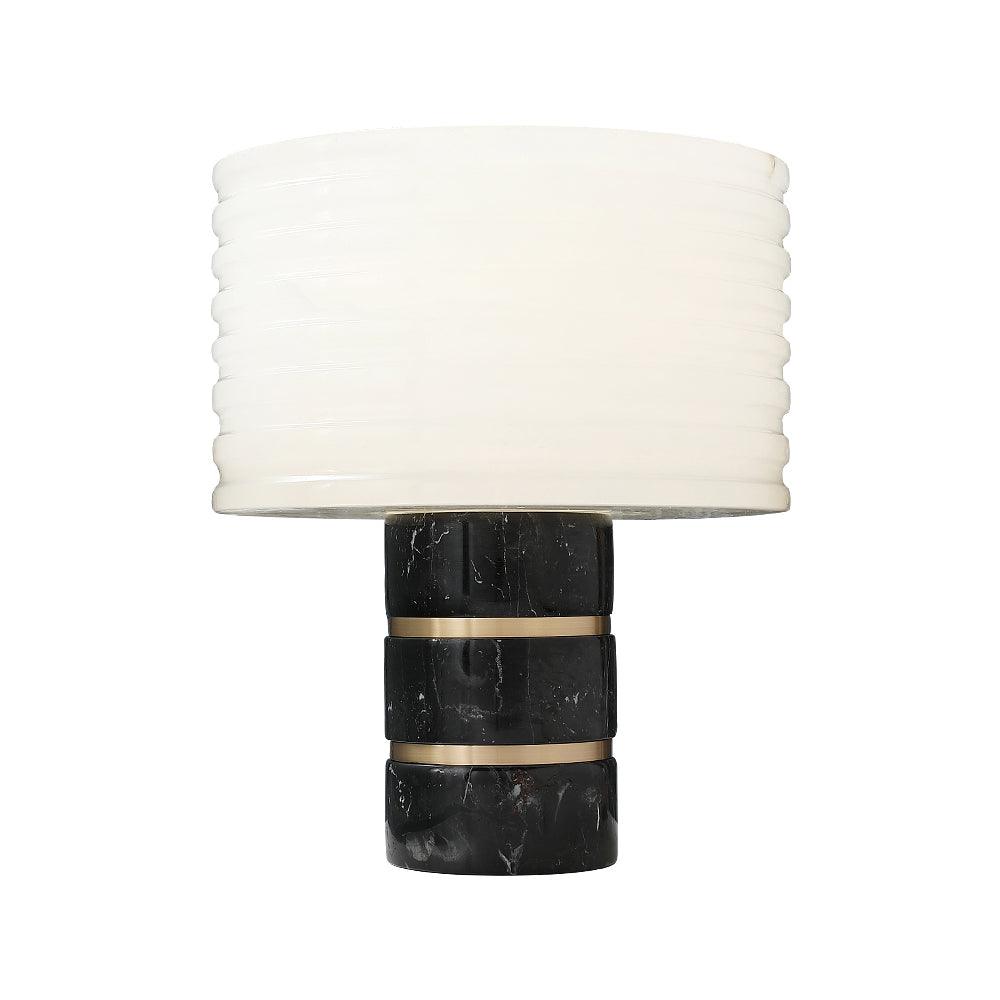Outela Table Lamp by Tavilume - alabaster small table lamp, view 10