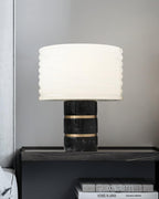 Outela Table Lamp by Tavilume - alabaster small table lamp, view 7