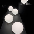Oscar Table Lamp by Tavilume - glass small table lamp, view 8
