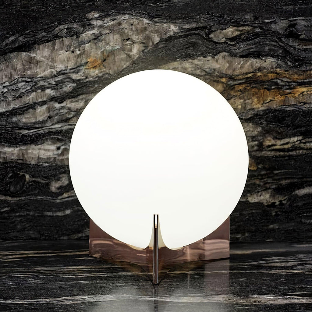 Oscar Table Lamp by Tavilume - glass small table lamp, view 3