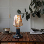 Pastry USB-Powered Table Lamp by Tavilume - glass small table lamp, view 2