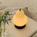 Pear USB-Powered Table Lamp by Tavilume - glass small table lamp, view 2