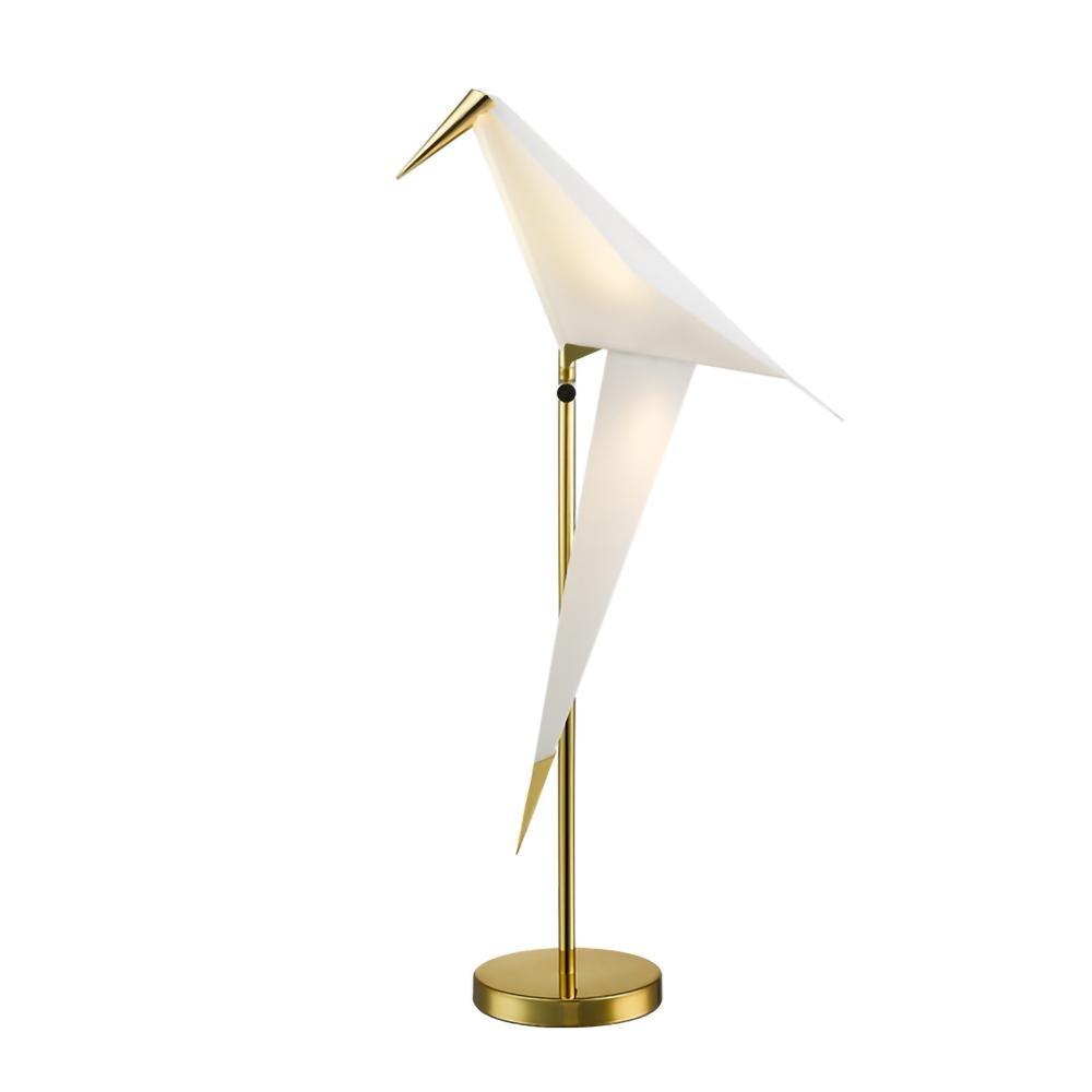 Paper Crane Bird Table Lamp by Tavilume - acrylic large table lamp, view 2