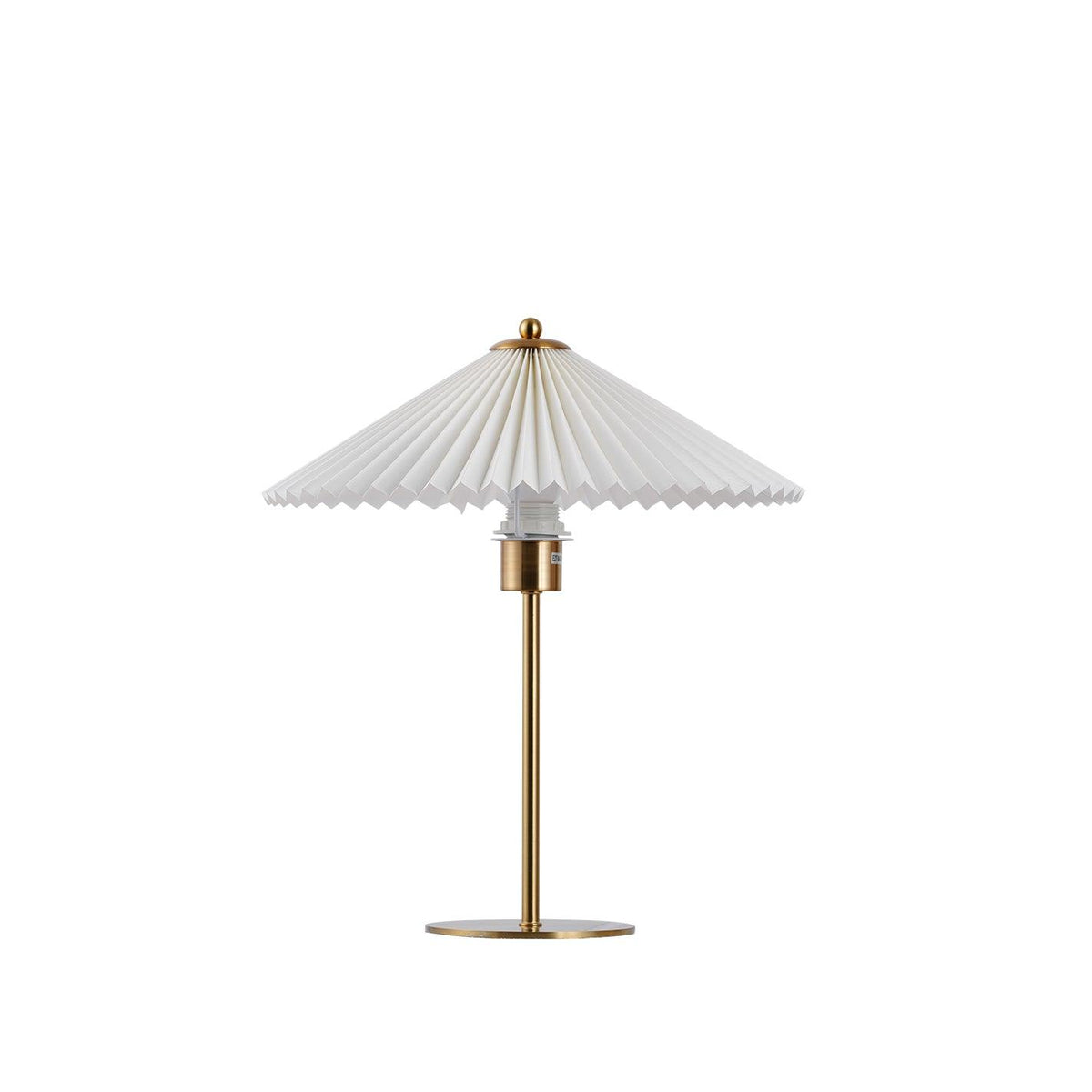 Perla Pleated Table Lamp by Tavilume - fabric medium table lamp, view 2